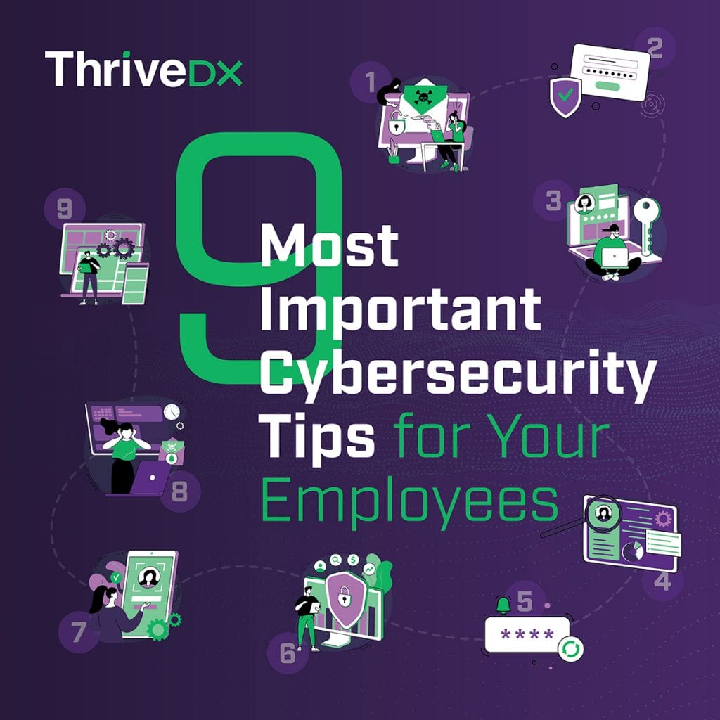 Cyber Security Tips for Employees - ThriveDX