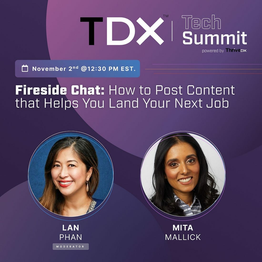fireside chat, tdx tech summit,